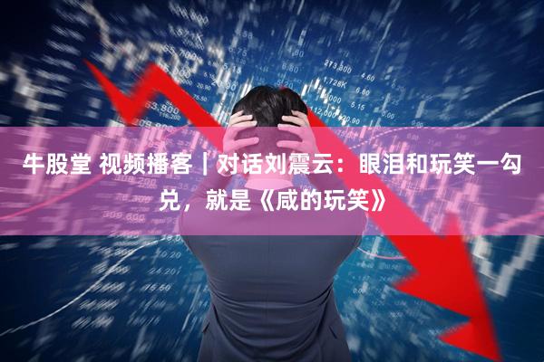 牛股堂 视频播客｜对话刘震云：眼泪和玩笑一勾兑，就是《咸的玩笑》