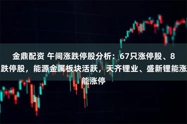 金鼎配资 午间涨跌停股分析:67只涨停股、8只跌停股,能源金属板块活跃,天齐锂业、盛新锂能涨停